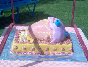 Kenya Blog, Day 7, Heart Cake