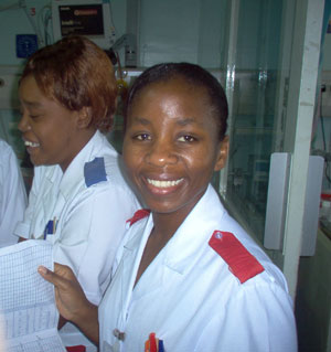 Nurses in Kenya