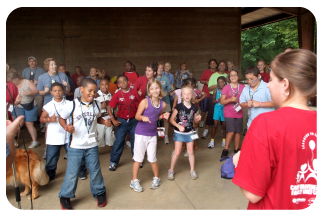Camp Bravehearts provides grief camp support to children and their caregivers dealing with loss of a loved one.