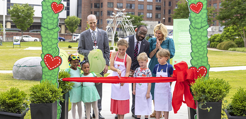 LeBonheurGreenRibbonCutting