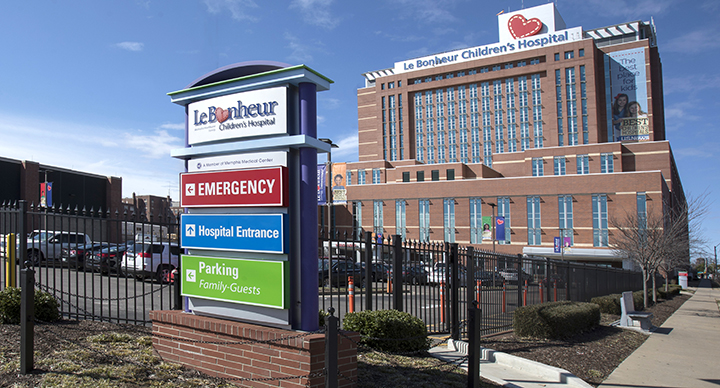 Main Campus photo of Le Bonheur Children's Hospital